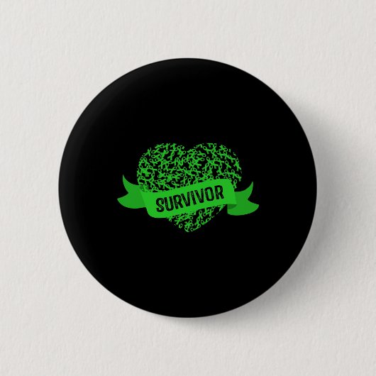 Besmetting op nierziekte ronde button 5,7 cm (Voorkant)