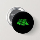 Besmetting op nierziekte ronde button 5,7 cm (Voorkant /achterkant)