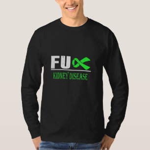 Besmetting op nierziekte t-shirt