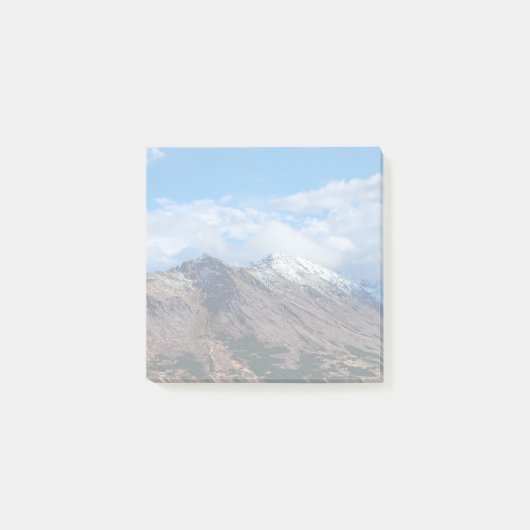 Besneeuwd Berglandschap Schitterend Uitzicht Post-it® Notes (Voorkant)