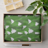 Besneeuwd Dennenbos Tissuepapier (Geschenk)
