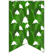 Besneeuwd Dennenbos Vlaggetjes (Derde vlag)