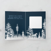 Besneeuwd Feestdagen Kaart (Binnen)