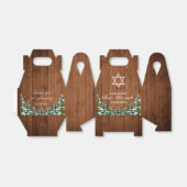 Besneeuwd Hout & Bos Landelijk Pijnboombar Bat Mit Bedankdoosjes (Uitgevouwen)