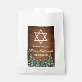 Besneeuwd Hout & Bos Landelijk Pijnboombar Bat Mit Bedankzakje