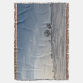 Besneeuwd landschap deken (Voorkant Verticaal)