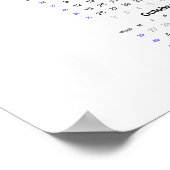 Besneeuwd landschap kalender 2021 Poster (Hoek)