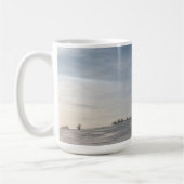 Besneeuwd landschap koffiemok (Links)