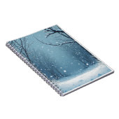 besneeuwd notitieboek (Rechterzijde)