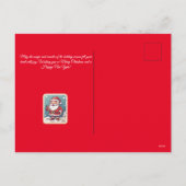 Besneeuwd Serenity-dorp II: Kerstkaart Feestdagenkaart (Achterkant)