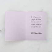 Besneeuwd winterbos, ijskristallen, noorderlicht kaart (Binnen)