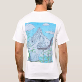 Besneeuwde Berg & Adelaar T-shirt