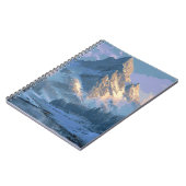 Besneeuwde Berg Notitieboek (Linkerzijde)