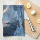 Besneeuwde Berg Theedoek (Quarter Fold)