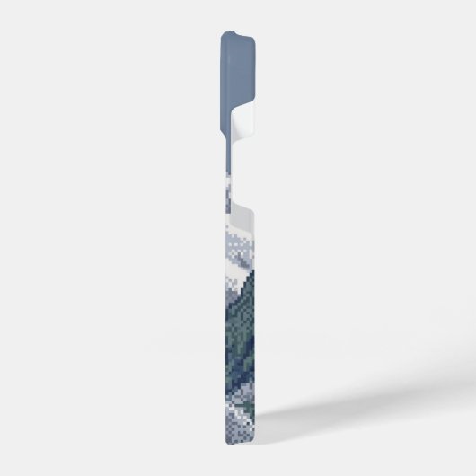 besneeuwde bergen iPhone hoesje (Linkerkant)