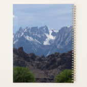 Besneeuwde bergen van Lone Pine   Planner (Achterkant)
