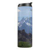 Besneeuwde bergen van Lone Pine Thermosbeker (Gedraaid links)