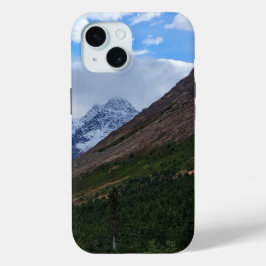Besneeuwde Bergvallei Natuur Scene iPhone 15 Case