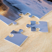 Besneeuwde Blokhut Legpuzzel (Zijkant)