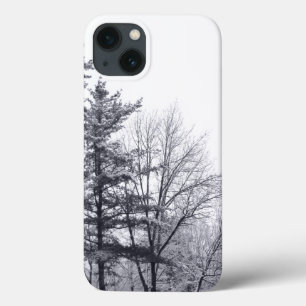 Besneeuwde Bomen: Verticaal iPhone 13 Hoesje
