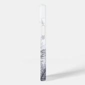 Besneeuwde Bomen: Verticaal Case-Mate iPhone Case (Achterkant / Links)