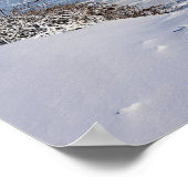 Besneeuwde Delaware Rivier Poster (Hoek)