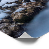Besneeuwde Geisler Bergketen Poster (Hoek)