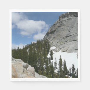 Besneeuwde granietkoepels II Yosemite National Par Servet