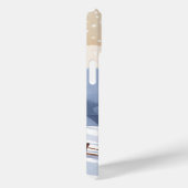 besneeuwde heuvel | Waterverf Winter Case-Mate iPhone Case (Achterkant / Rechts)