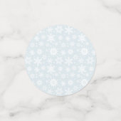 Besneeuwde Lucht Confetti (Kleine voorkant)