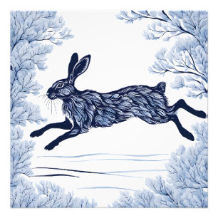 Besneeuwde Sereniteit Foto Afdruk