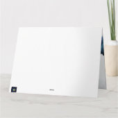 Besneeuwde Sereniteit: Warme Wensen voor een Licht Kaart (Achterkant)