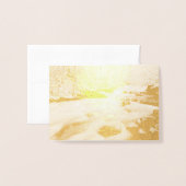 Besneeuwde Stroom in The Smokies Folie Kaarten (Voorkant met envelop)