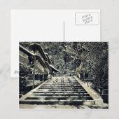 Besneeuwde Treden Briefkaart (Voorkant / Achterkant)