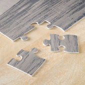 Besneeuws landschap legpuzzel (Zijkant)