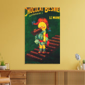 Besnier Chocolate Promotion Poster Canvas Afdruk (Insitu (Woonkamer))