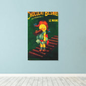Besnier Chocolate Promotion Poster Canvas Afdruk (Insitu (Houten vloer))