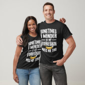 Besnijdenis besneden t-shirt (Unisex)