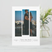 Besnoeiing sparen de Datum Aangepaste Berichtfoto Aankondiging (Staand voorkant)