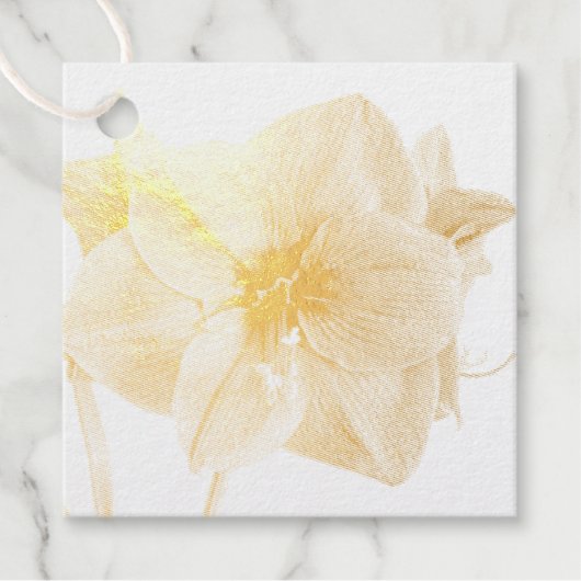 Besondere Blüten Geschenke Bedankjes Labels (Voorkant)