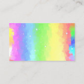 Besondere visitenkarte visitekaartje (Achterkant)