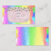 Besondere visitenkarte visitekaartje (Voorkant / Achterkant)