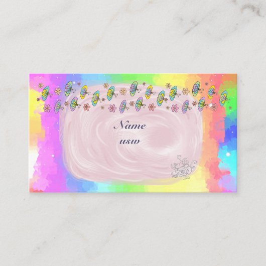 Besondere visitenkarte visitekaartje (Voorkant)