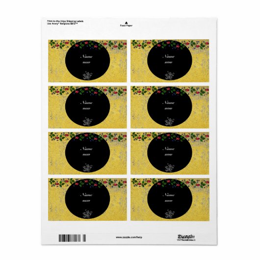 Besonderer Etiket (Full Sheet)