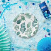 Besonderes design papieren bordje (Feest)