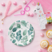 Besonderes design papieren bordje (Feest)