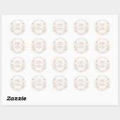 Besotted met Aardbei Aardbei Bruidsfeest Sticker (Vel)