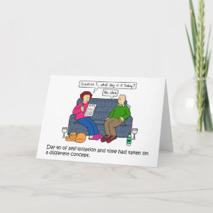 Bespaar 19 keer tijdens vergrendeling Cartoon Kaart