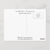 Bespaar afvalvetten ~ Voor buskruit Briefkaart (Achterkant)