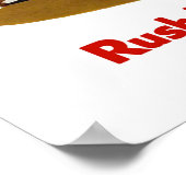 Bespaar afvalvetten ~ Voor buskruit Poster (Hoek)